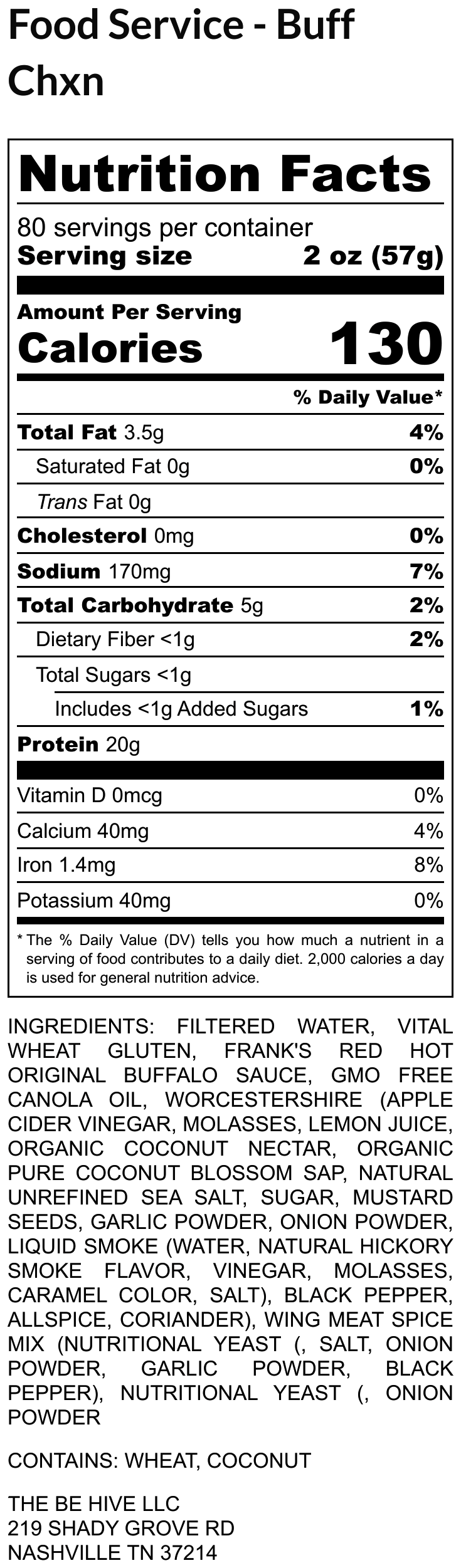 Buffalo Chxn Slices (6 Pack)