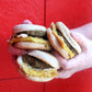 Vegan breakfast sausage sandwiches image