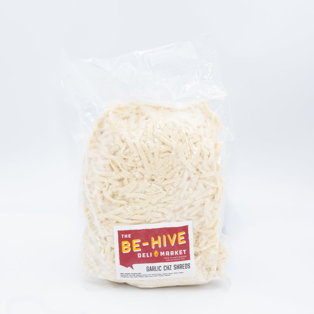 Bulk Vegan Garlic Chz Shreds for Food Service - 10 LBS – The BE-Hive
